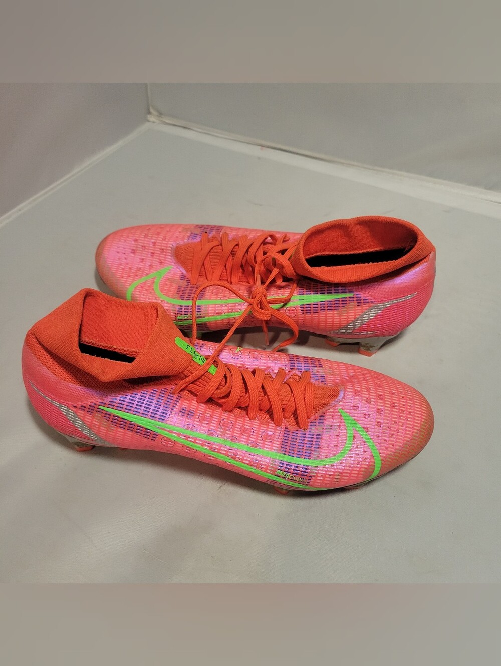 Nike Mercurial Superfly 8 Pro AG CV1130-600 Soccer Cleats UK10.5 US11.5